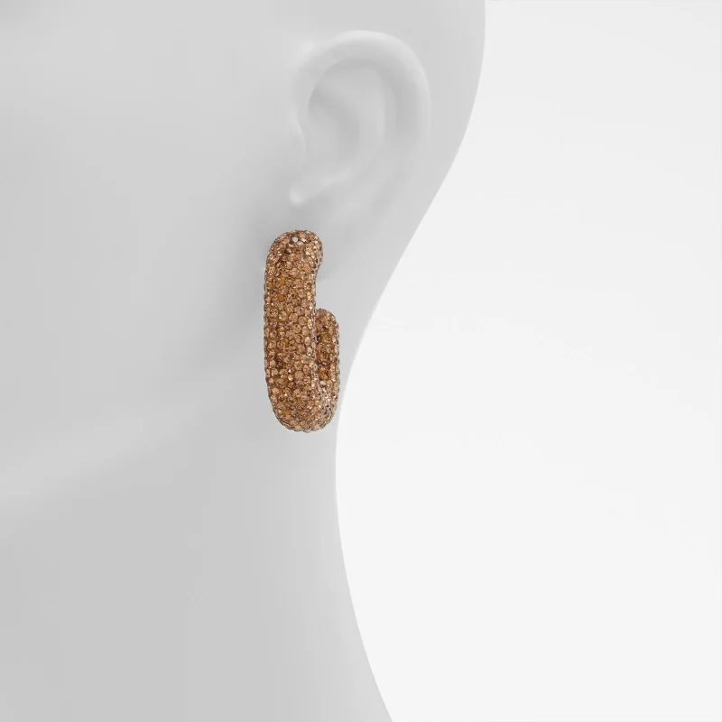 ALDO XANDRIA Embellished Hoop Earrings
